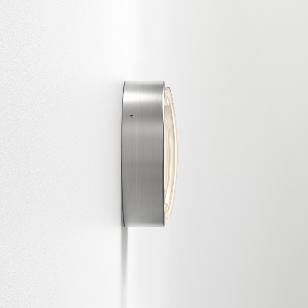 Montreal Round 220 Brushed Stainless Steel