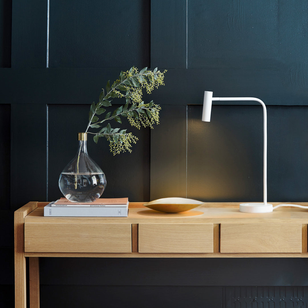 Enna Desk LED Matt Nickel