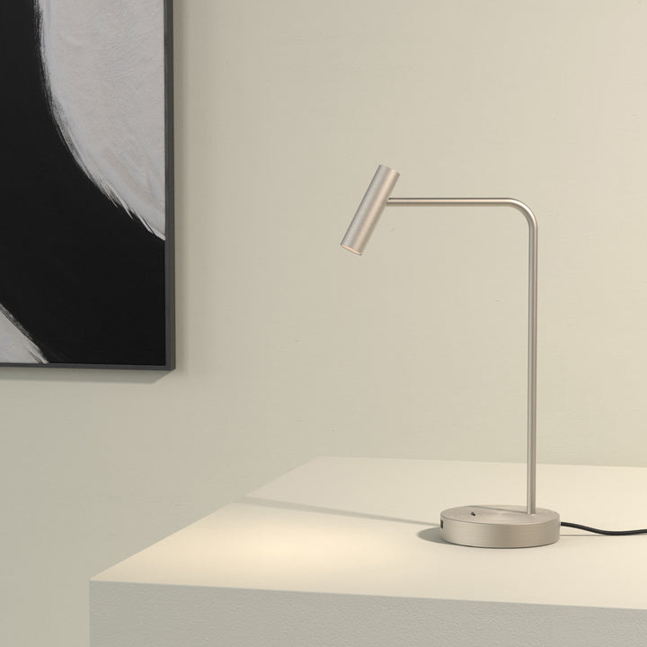 Enna Desk USB C Matt Nickel