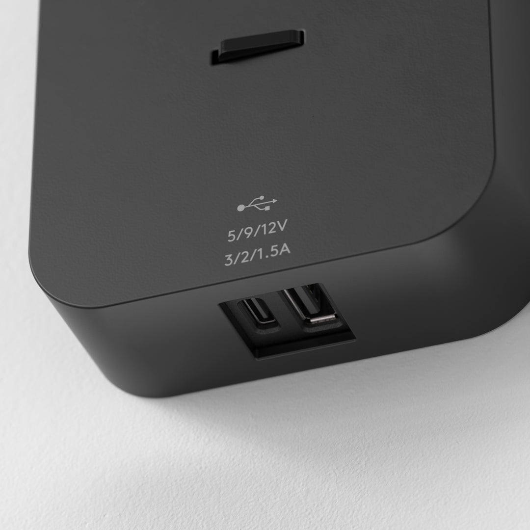 Enna Surface USB A+C Matt Black