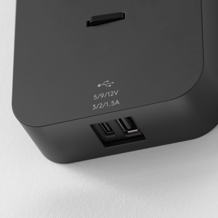 Enna Surface USB A+C Matt Black