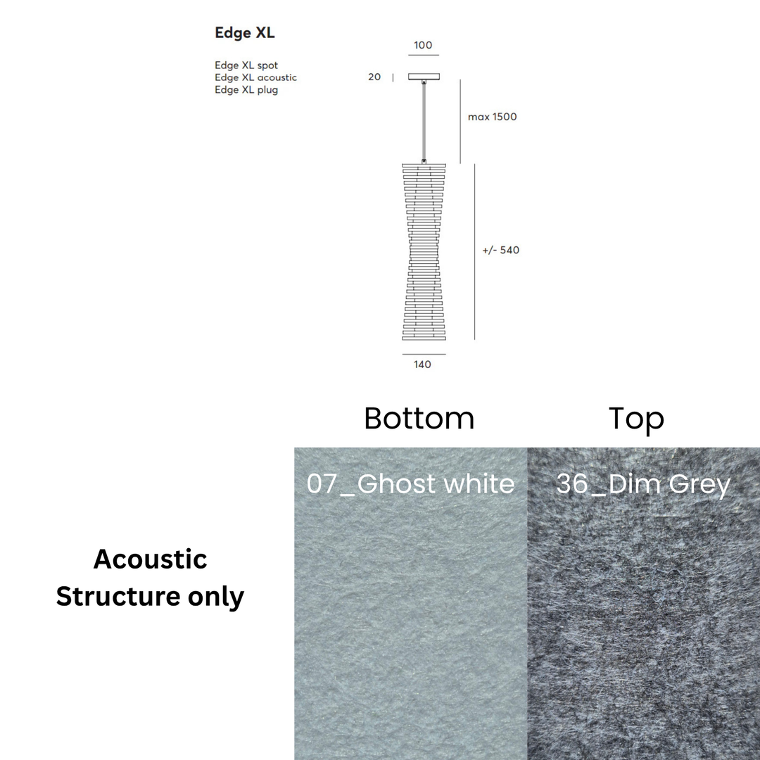 Edge Acoustic Fixture