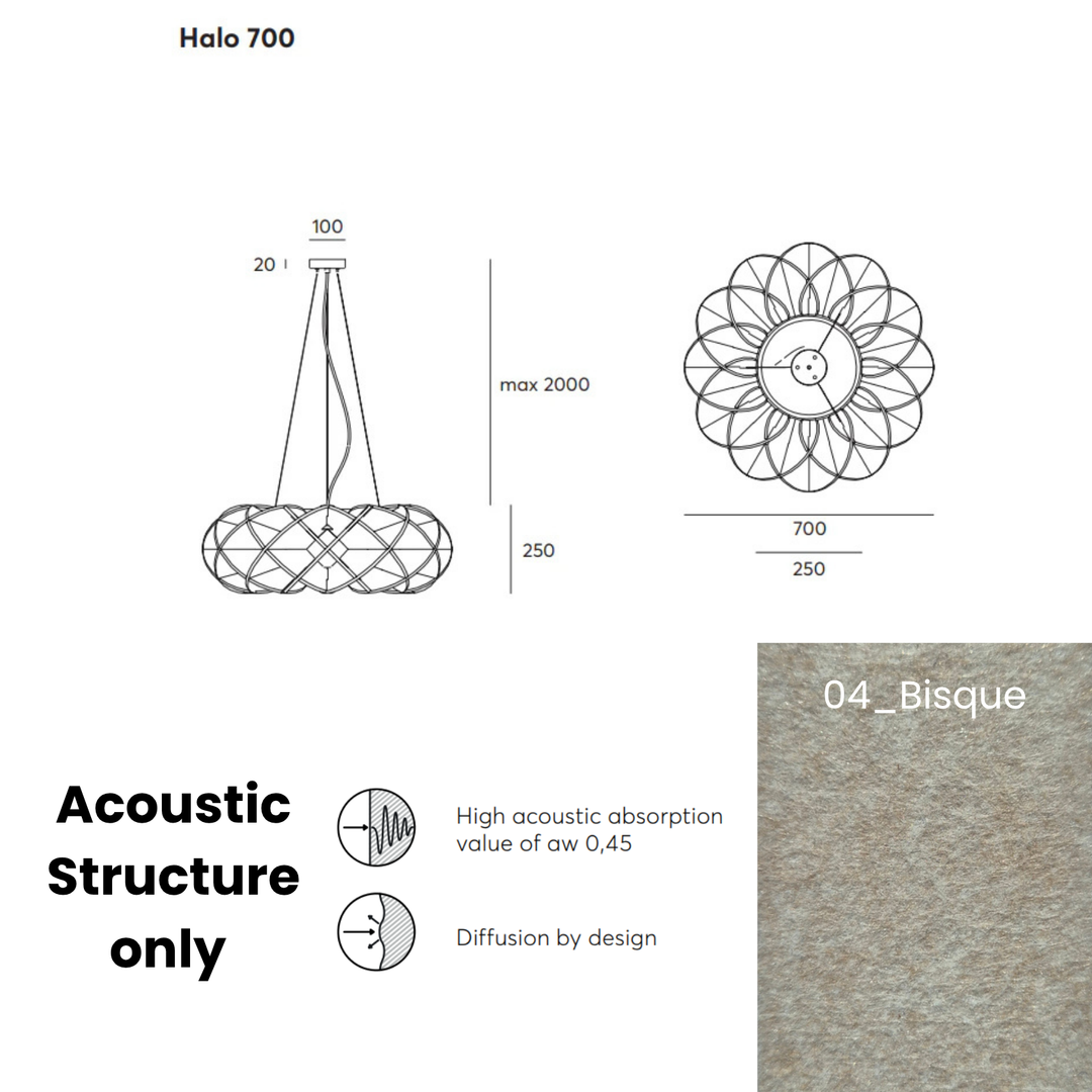 Halo Acoustic  Fixture Only