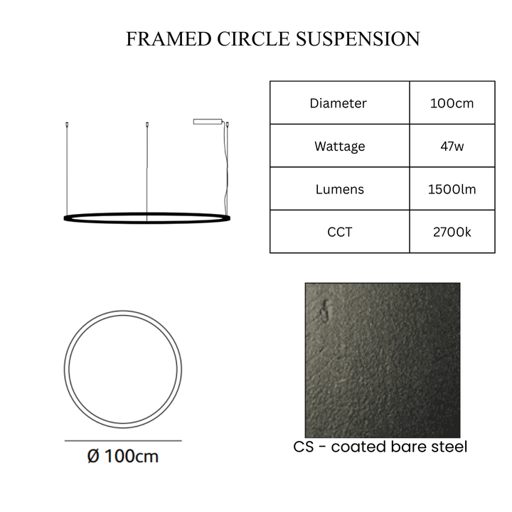 Framed Circle Suspension