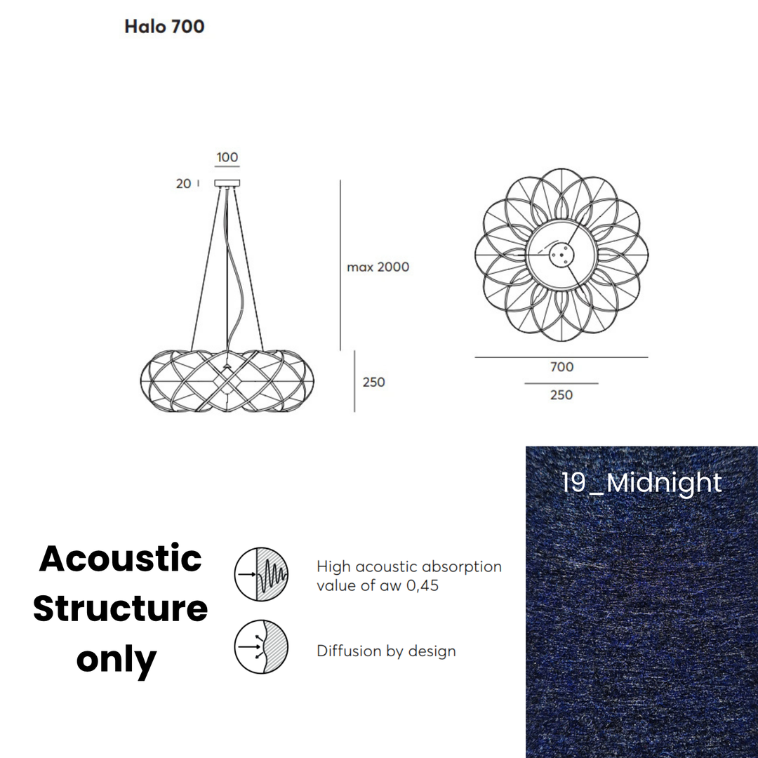 Halo Acoustic  Fixture Only