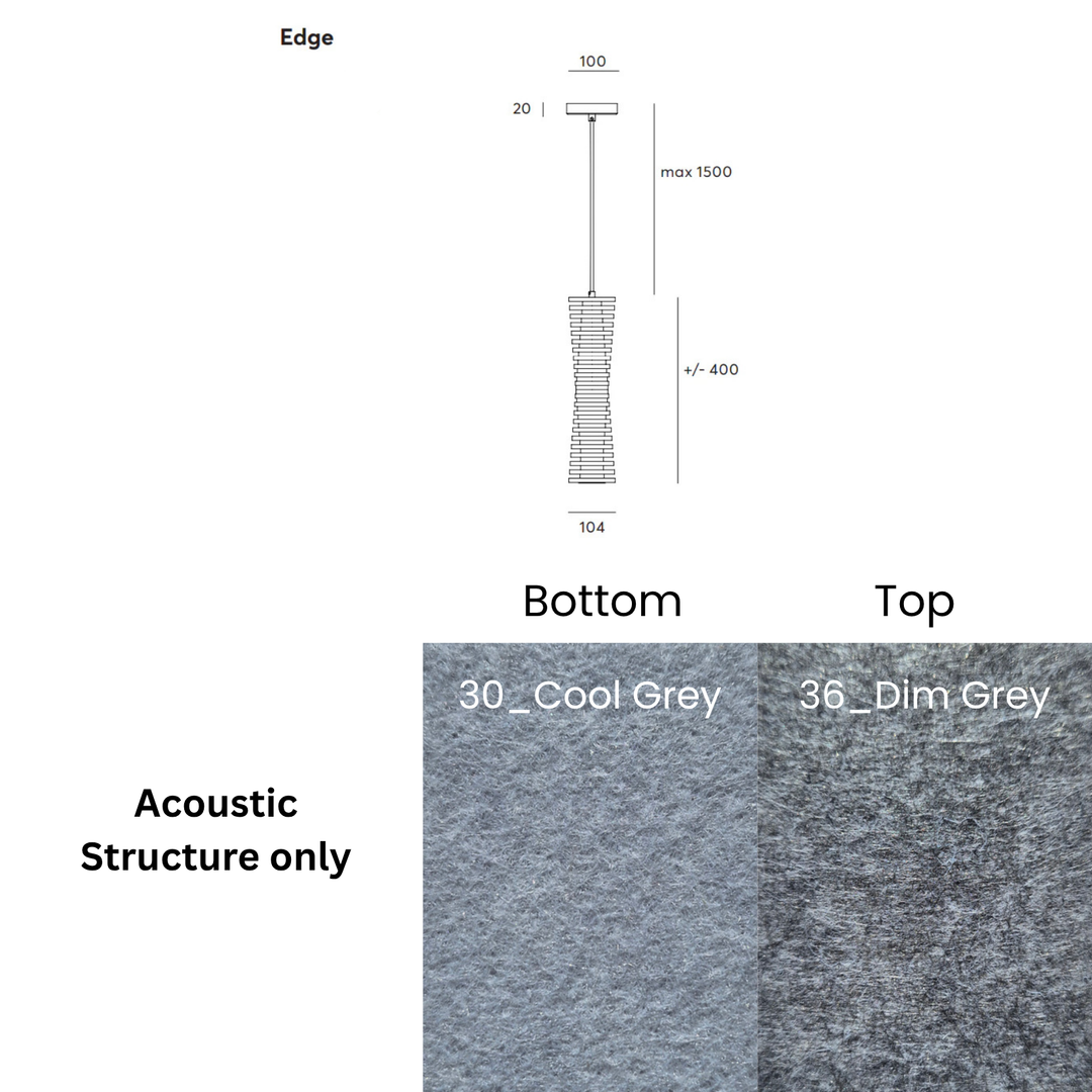 Edge Acoustic Fixture