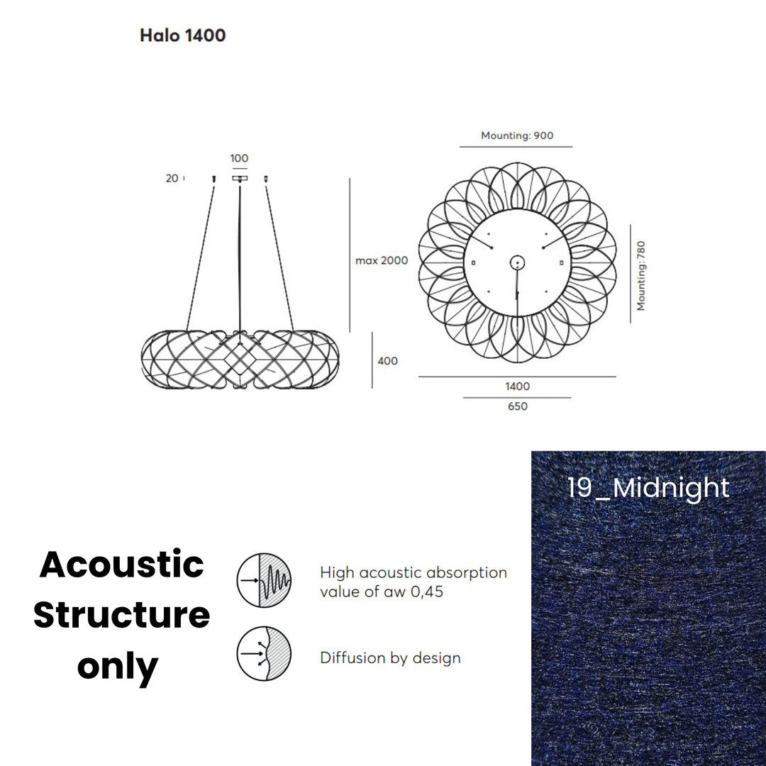 Halo Acoustic  Fixture Only