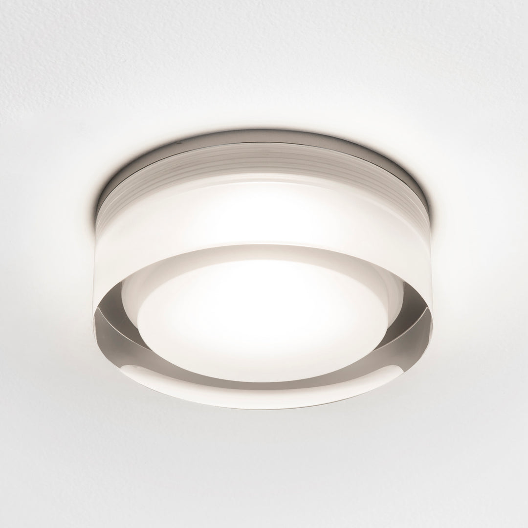 Vancouver Round 90 LED Clear Acrylic