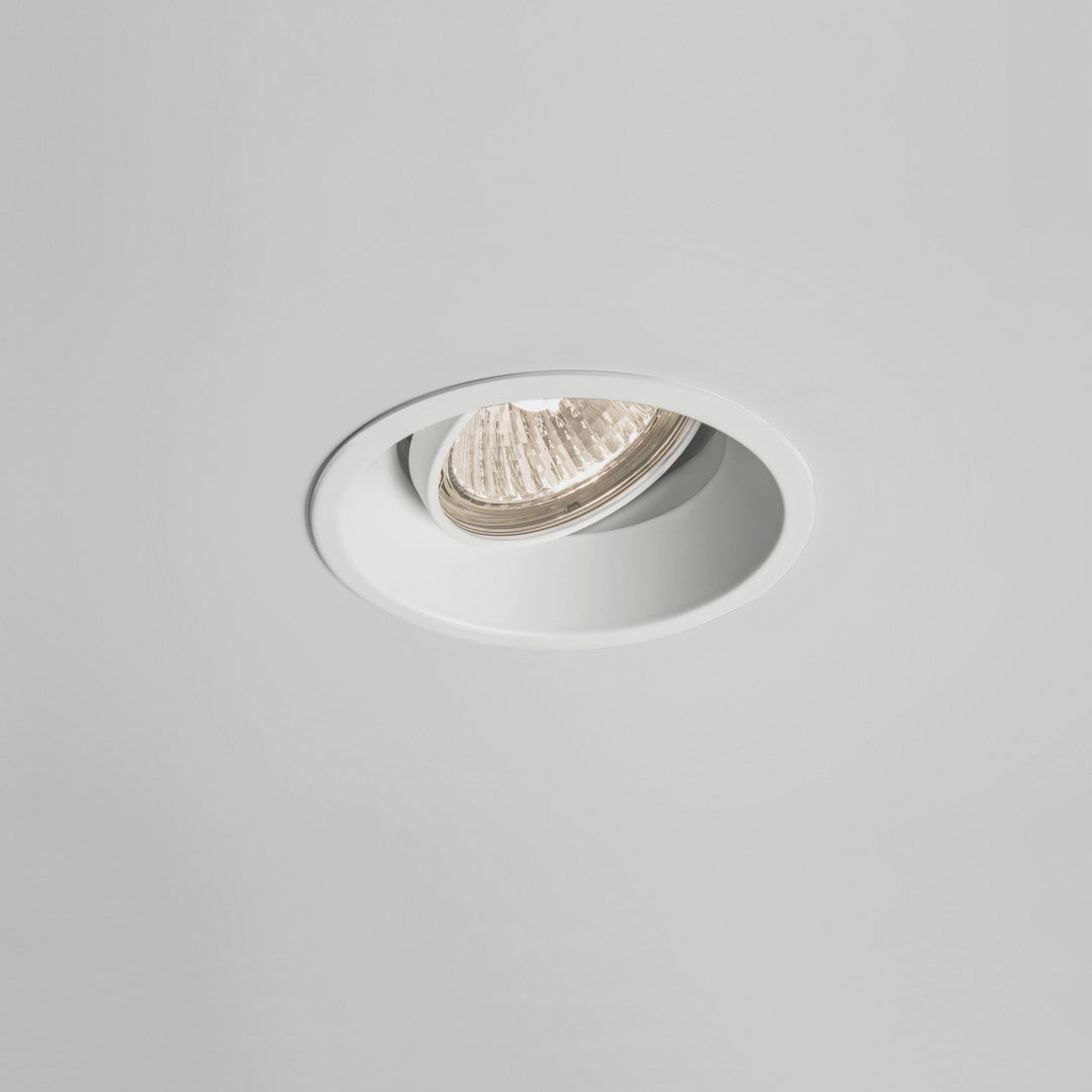 Minima Round Adjustable Matt White