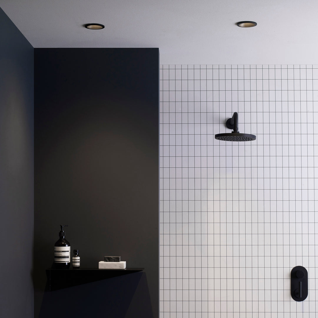 Minima Round Fixed IP65 Matt White