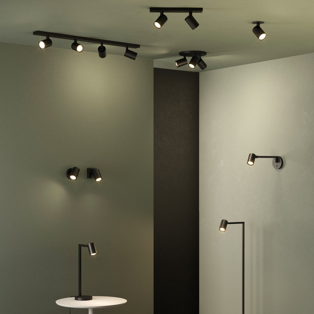 Ascoli Recessed Matt Black