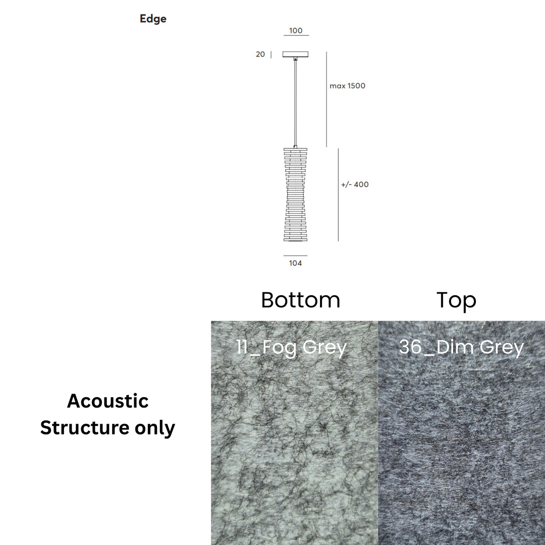 Edge Acoustic Fixture