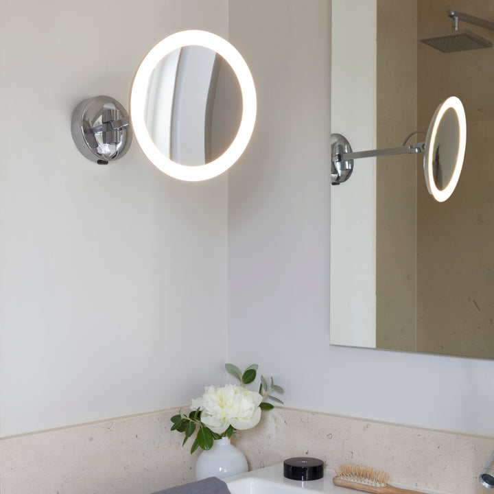 Mascali Round LED Polished Chrome