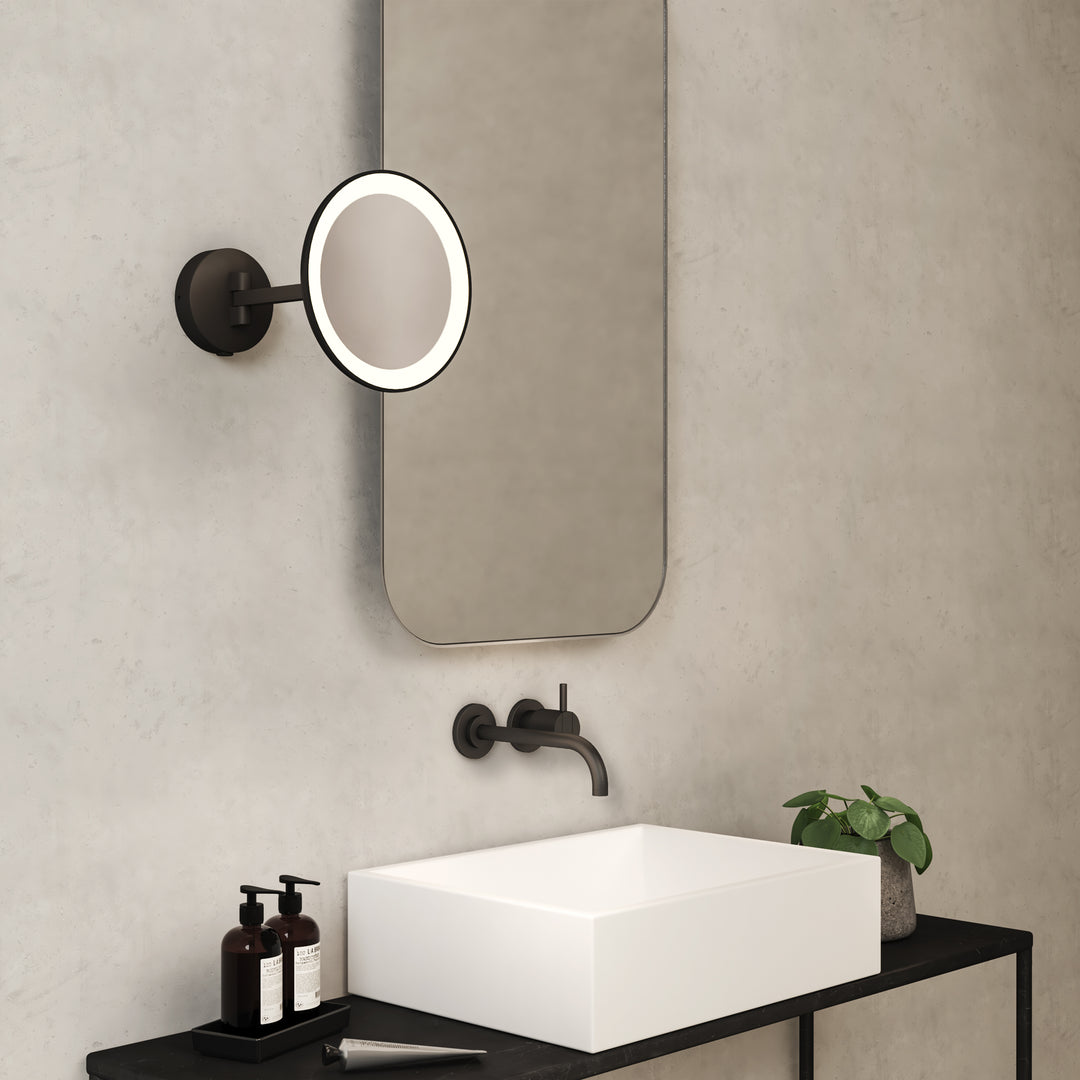 Mascali Round LED Matt Black
