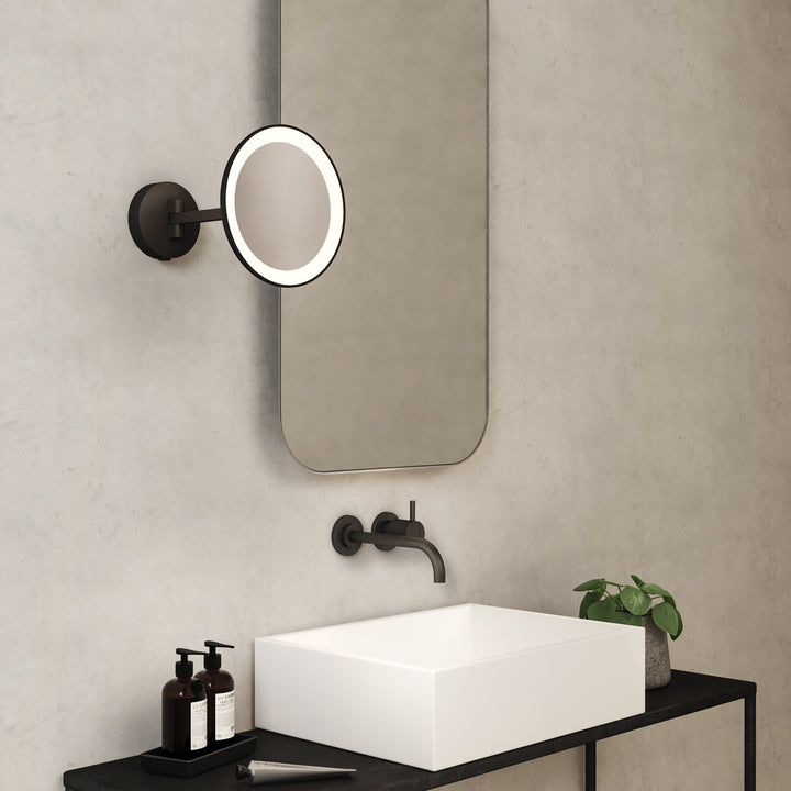 Mascali Round LED Matt Black