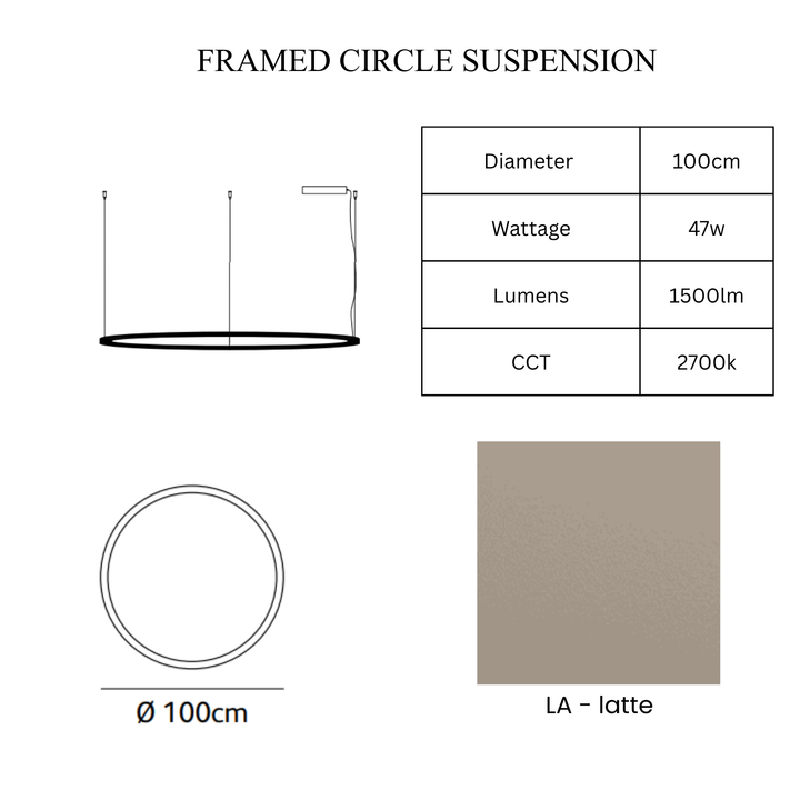 Framed Circle Suspension