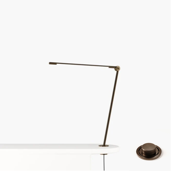 THIN Task Lamp with Desk Inset