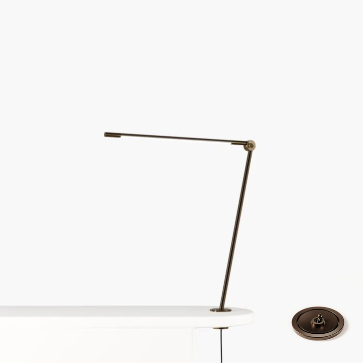 THIN Task Lamp with Desk Inset