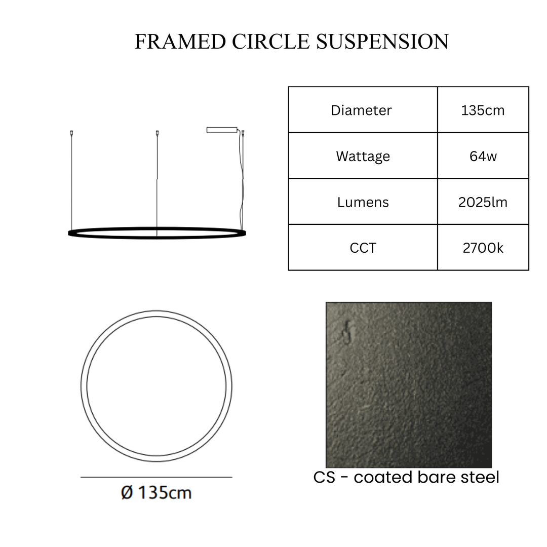 Framed Circle Suspension