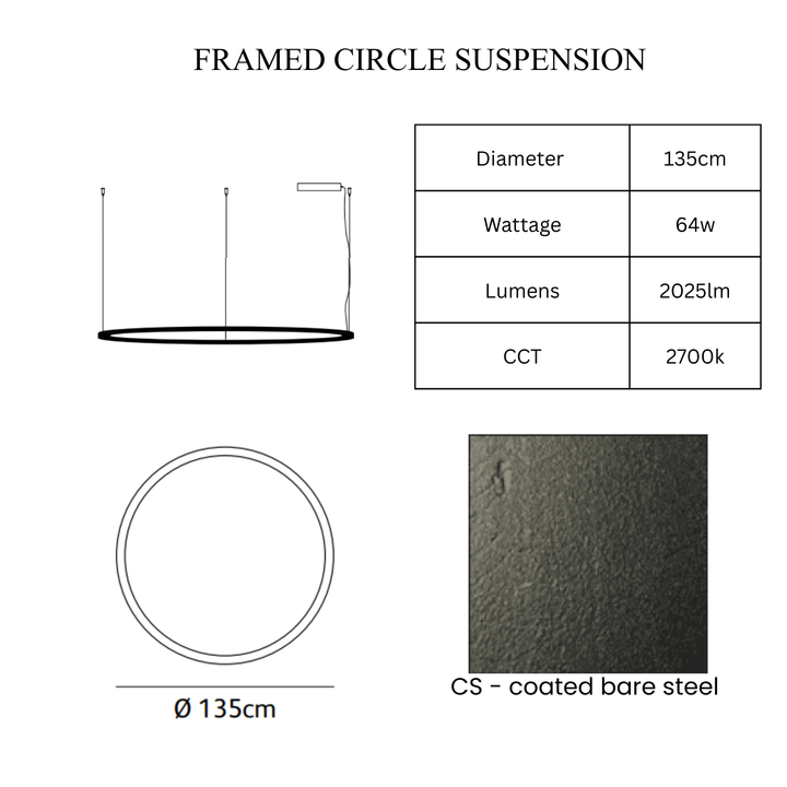 Framed Circle Suspension