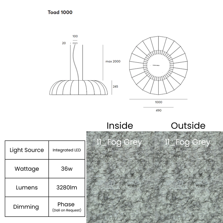 Toad LED 1000