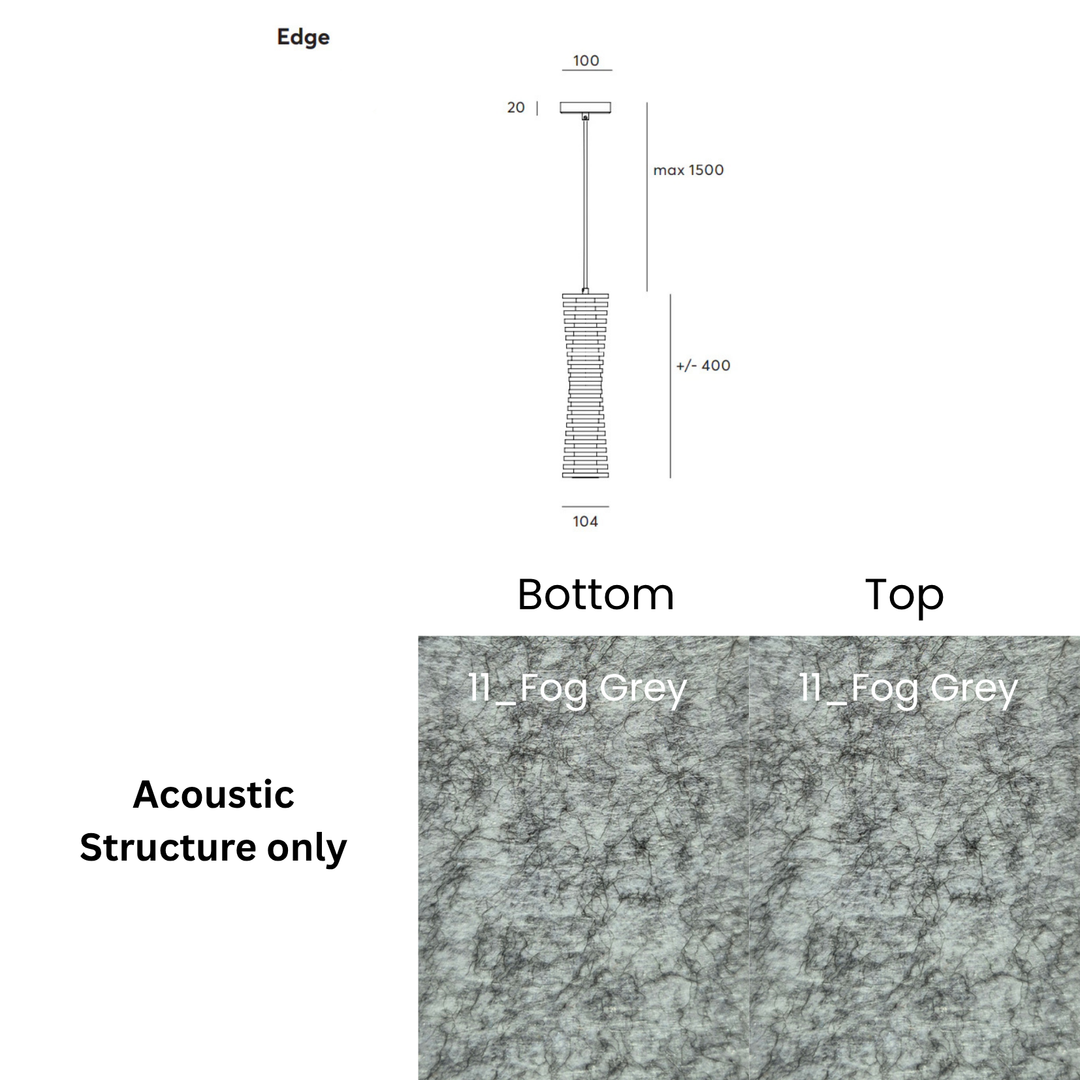 Edge Acoustic Fixture