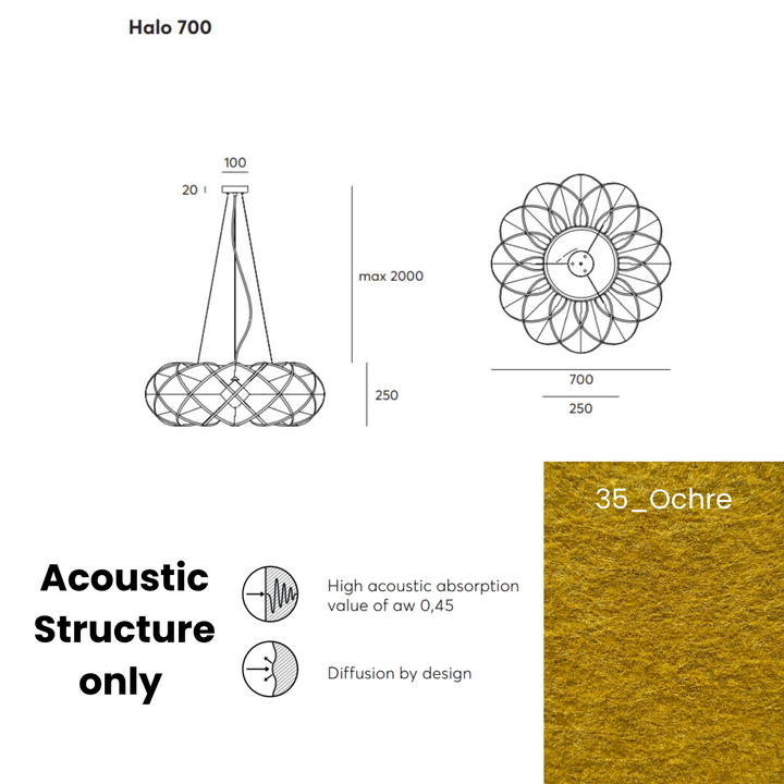 Halo Acoustic  Fixture Only