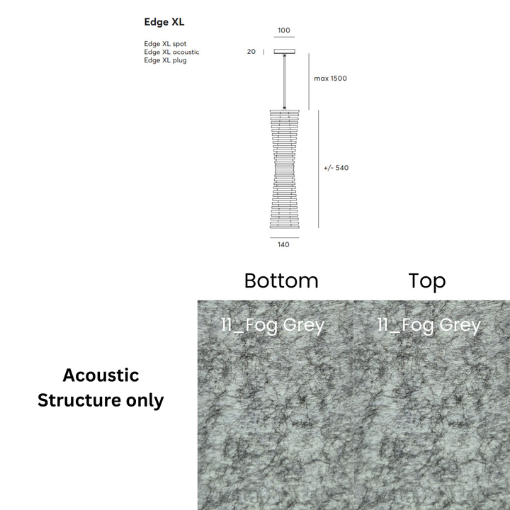 Edge Acoustic Fixture