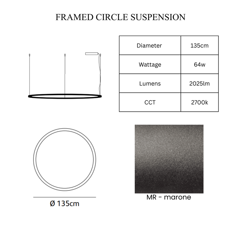 Framed Circle Suspension