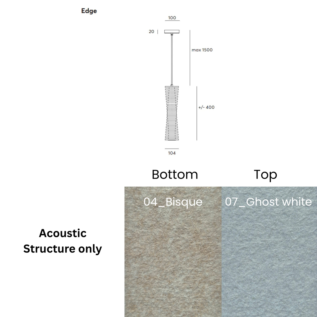 Edge Acoustic Fixture