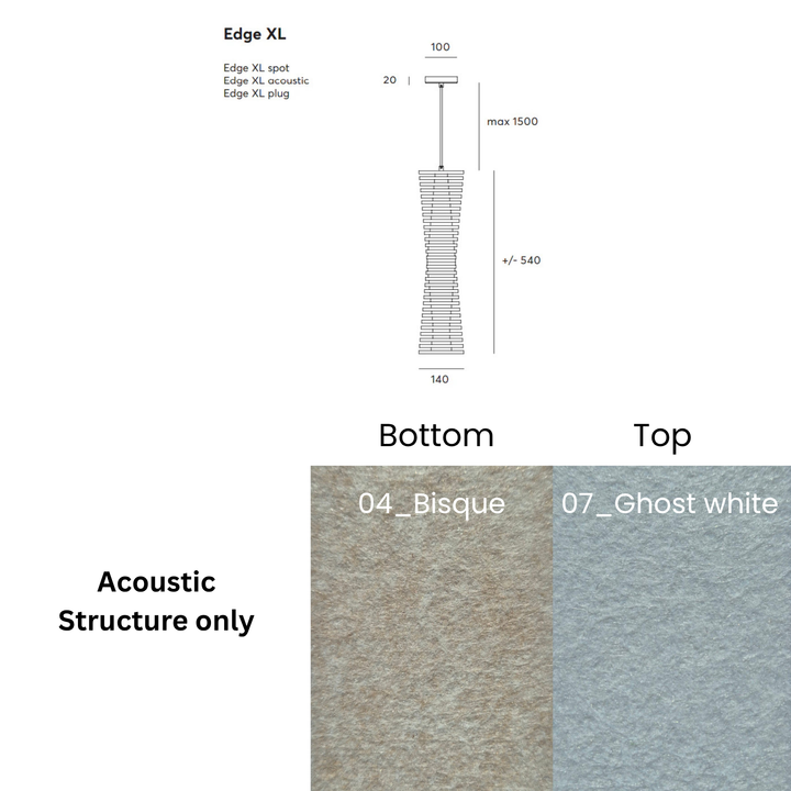 Edge Acoustic Fixture