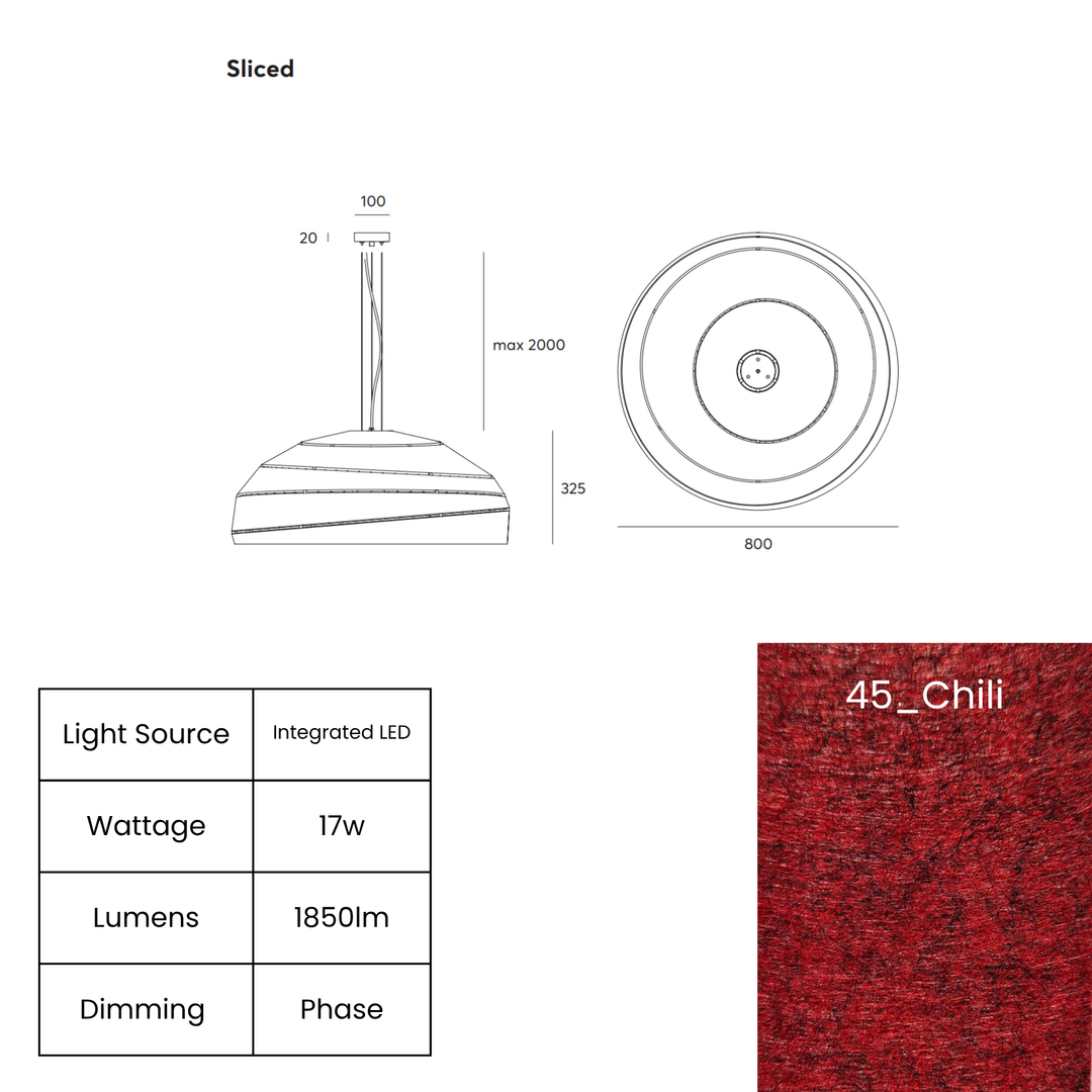 Sliced LED