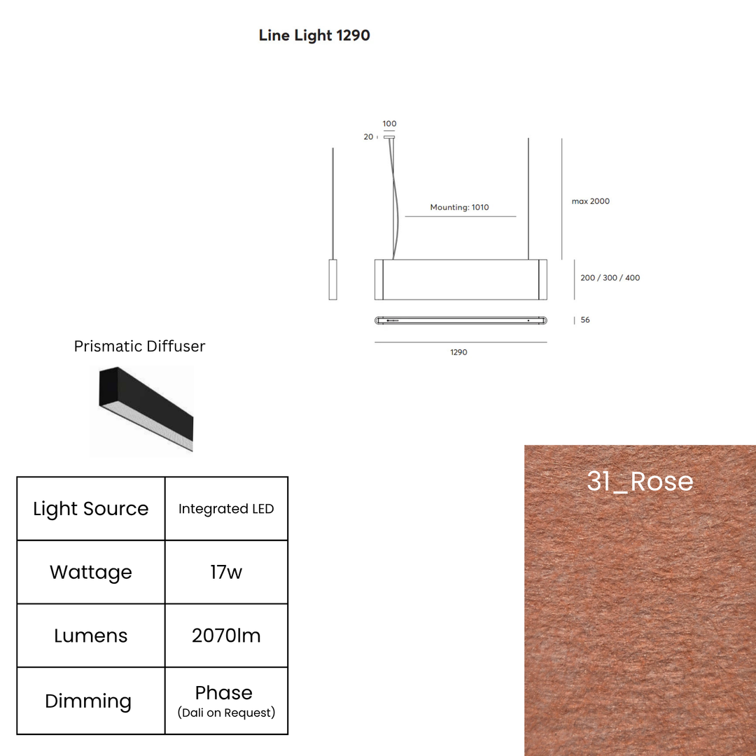 Line LED 1290mm