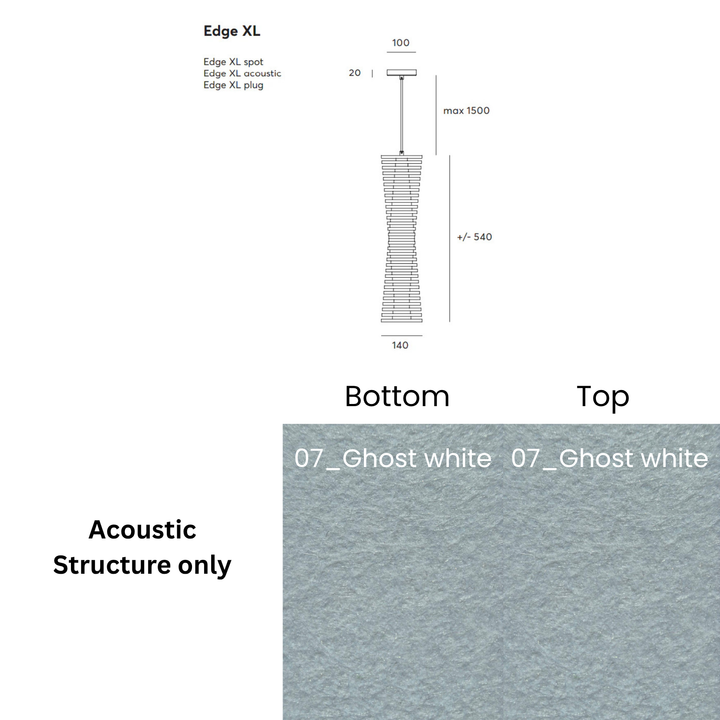 Edge Acoustic Fixture