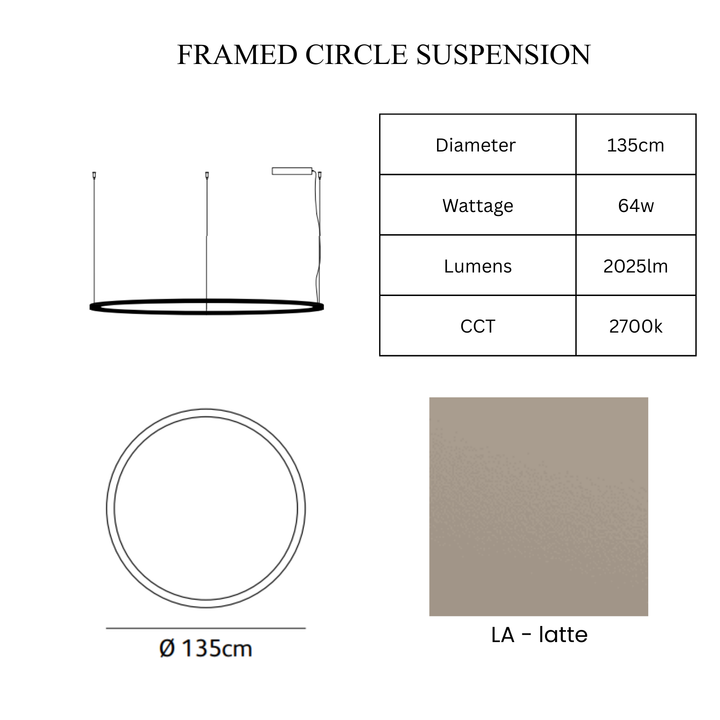 Framed Circle Suspension