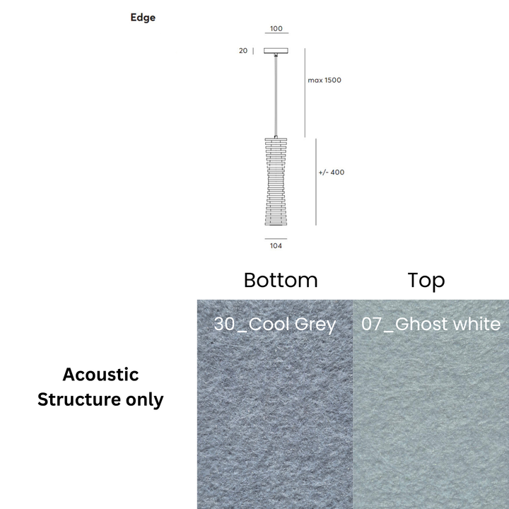 Edge Acoustic Fixture