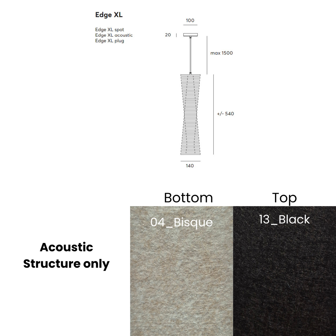 Edge Acoustic Fixture