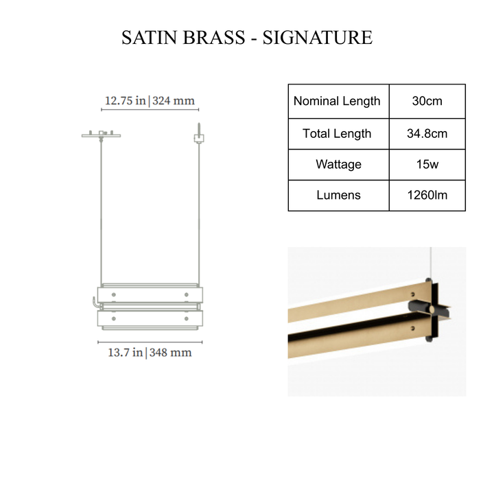 Axis Linear Suspension - Plus