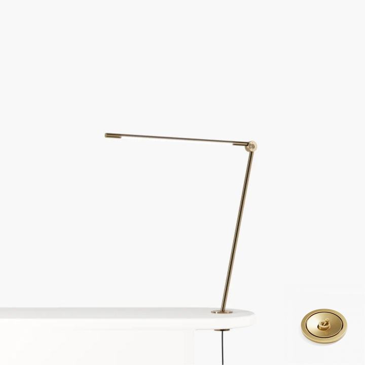 THIN Task Lamp with Desk Inset