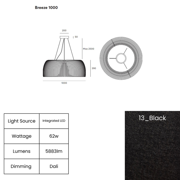 Breeze 1000 LED (DALI Only)