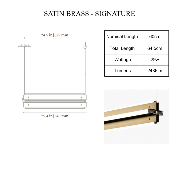 Axis Linear Suspension - Plus