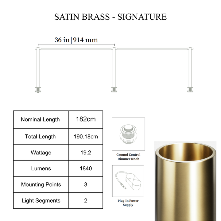 THIN Shared Task Lamp - Dimmer Knob