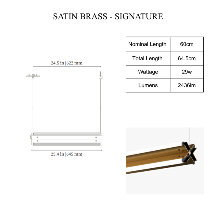 Axis Linear Suspension - X