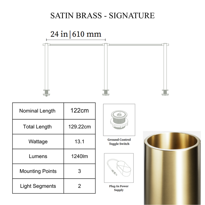 THIN Shared Task Lamp - Toggle Switch