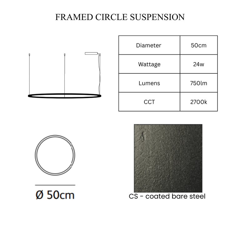 Framed Circle Suspension