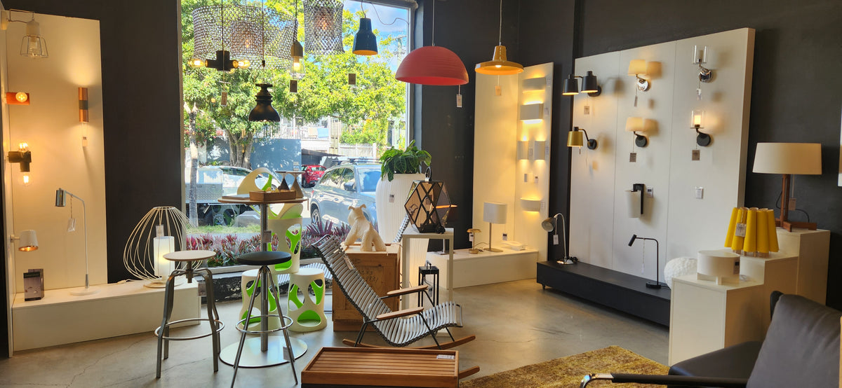 Inside the Enlightened Living showroom