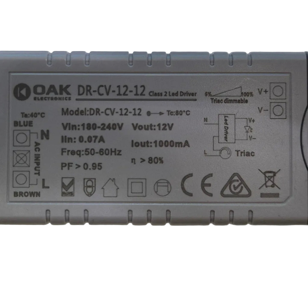 24v Phase dimmable Driver Max 12w