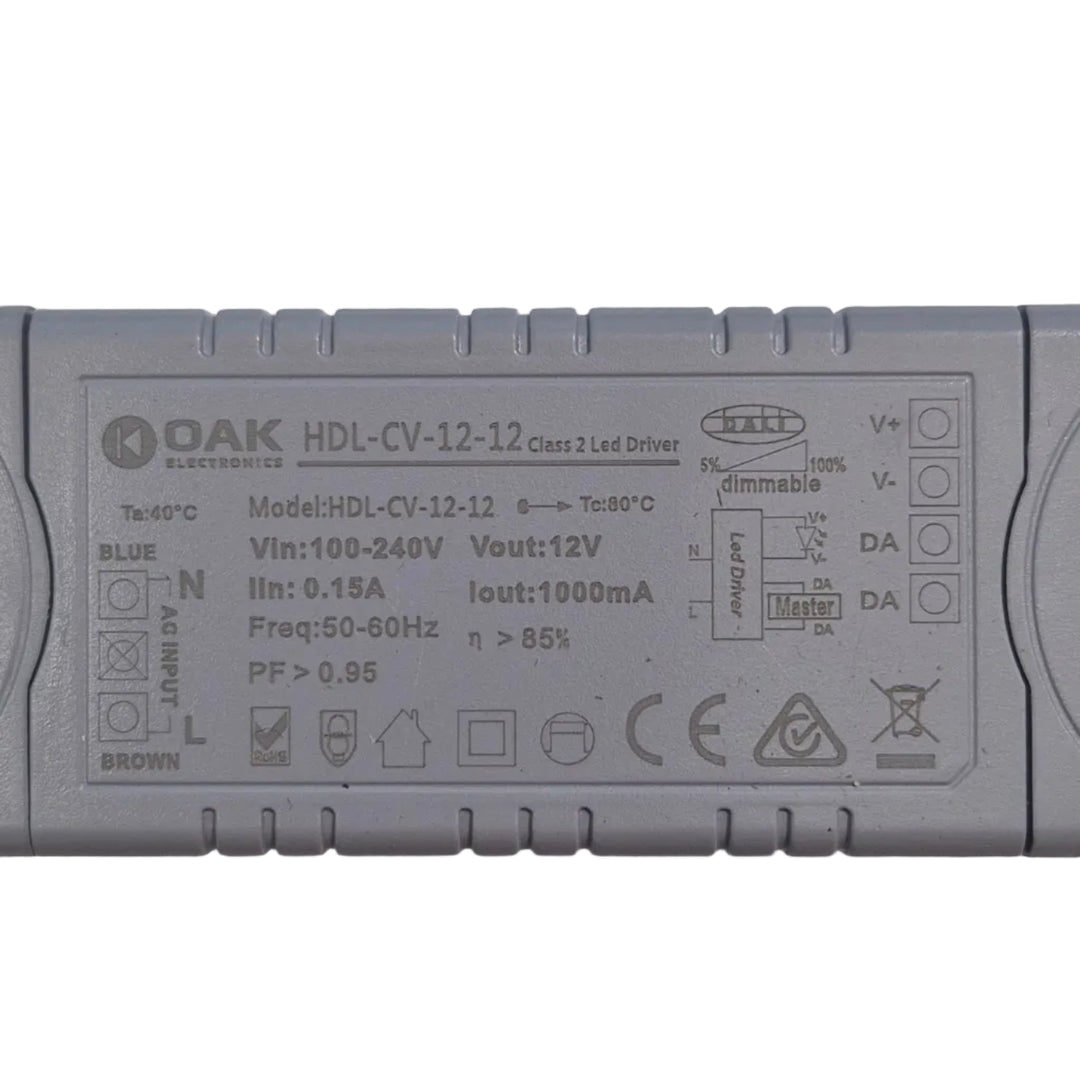 24v Dali dimmable Driver Max 12w
