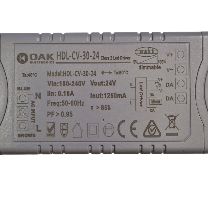 24v Dali dimmable Driver Max 30w