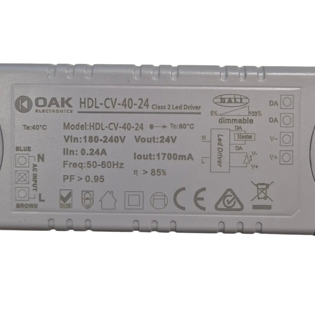 24v Dali dimmable Driver Max 40w